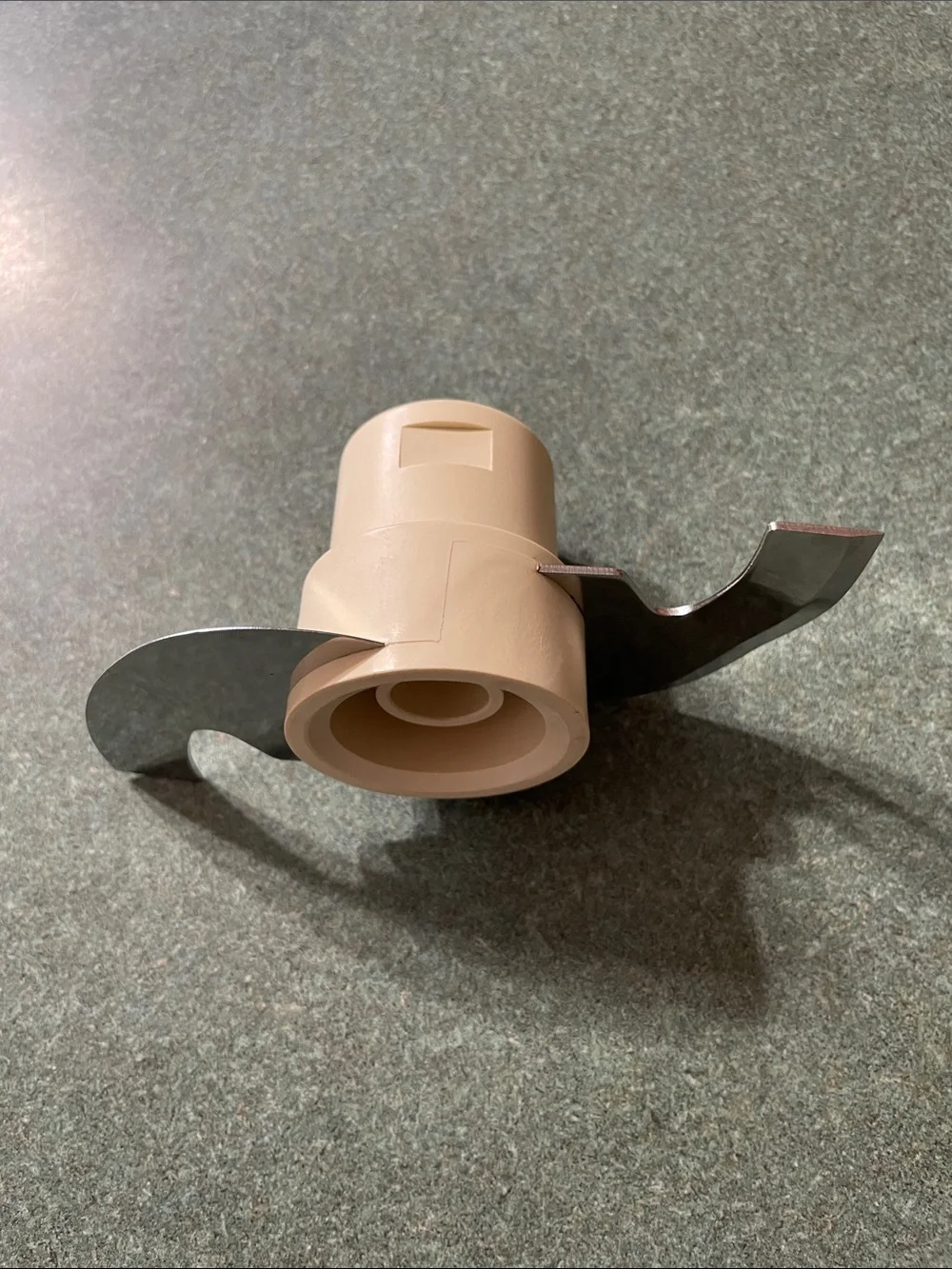 MDB Cuisinart Dough Blade part only # DLC2011 Beige & Silver for food processor